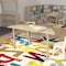 Flash Furniture 20.75 in W, 47 in L, 23 in H, Beechwood, Birch Plywood, Steel, Beech MK-ME088027-GG - alternate 2